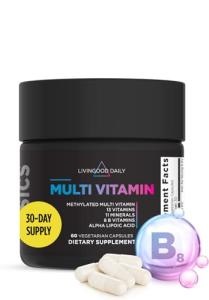 Livingood Daily Multi Vitamin - Complete Multivitamins for Adults