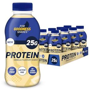 Lactose-Free Vanilla Protein Shakes - 25g Protein
