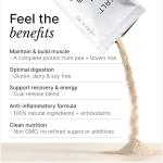 Exalt Vegan Protein Powder – Madagascan Vanilla – 500g