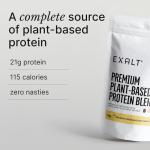 Exalt Vegan Protein Powder – Madagascan Vanilla – 500g