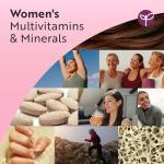 Women's Vegan Multivitamins with Hyaluronic Acid – 60 Tablets