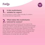 Women's Vegan Multivitamins with Hyaluronic Acid – 60 Tablets