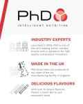 PhD Smart Protein Bar, High Protein, Low Sugar, Chocolate Brownie Flavour
