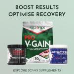 SCI-MX Pro-V Gain Vegan Protein - Raspberry Cheesecake