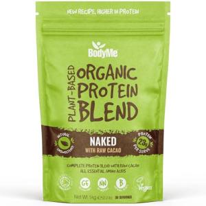 BodyMe Organic Vegan Protein Powder with Raw Cacao