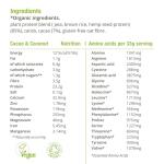 BodyMe Organic Vegan Protein Powder with Raw Cacao