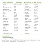 BodyMe Organic Vegan Protein Powder with Raw Cacao