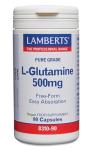Lamberts L-Glutamine 500mg - 90 Capsules