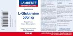 Lamberts L-Glutamine 500mg - 90 Capsules