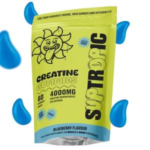 Suptropic Creatine Gummies - 4000mg, Vegan Friendly