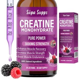 Liquid Creatine Monohydrate Drops – Berry Flavor