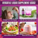 Liquid Creatine Monohydrate Drops – Berry Flavor