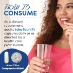 Best Naturals BCAA 3200mg – 400 Capsules