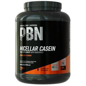 Premium Body Nutrition Strawberry Micellar Casein - 2kg