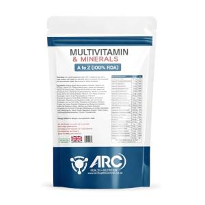 Vegan Multivitamin Tablets with 27 Essential Nutrients