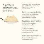 Vegan Protein Powder for Women - Vanilla Flavor