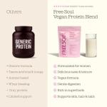 Vegan Protein Powder for Women - Vanilla Flavor
