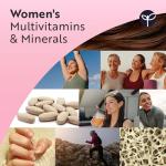 Vegan Women's Multivitamins with Hyaluronic Acid - 180 Tablets