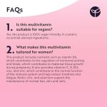 Vegan Women's Multivitamins with Hyaluronic Acid - 180 Tablets