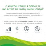 Vegan Multivitamins with B12, D3, K2 & Iron