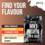 Double Chocolate Warrior Whey Protein Powder - 36g Protein