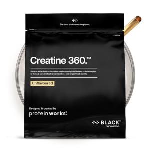 Pure Creatine Monohydrate Powder - 250g, 50 Servings