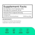 Creapure® Creatine Monohydrate Capsules - 150 Count