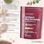Women's Multivitamin with Iron & Biotin | 180 Veg Tablets