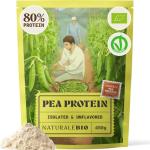 NaturaleBio Organic Vegan Pea Protein Powder 450g