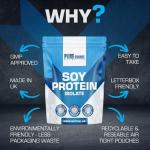 Soy Protein Isolate Powder - 90% Plant-Based Protein