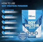 Soy Protein Isolate Powder - 90% Plant-Based Protein