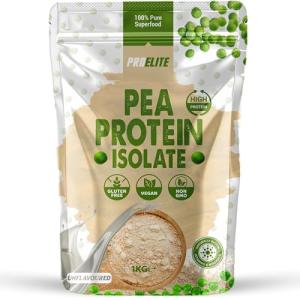 Pea Protein Isolate Powder - 100% Vegan, Gluten-Free