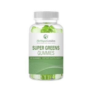 HerbiqueLondon Super Greens Gummies for Energy & Metabolism