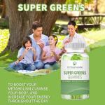 HerbiqueLondon Super Greens Gummies for Energy & Metabolism