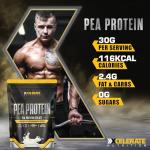 Plant-Based Pea Protein Powder - Strawberry Flavor
