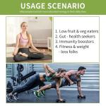 HerbiqueLondon Super Greens Gummies for Energy & Metabolism