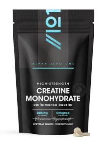 Alpha01 Creatine Monohydrate 3000mg - 270 Tablets
