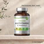 Vegan Multivitamin with B12, D3 & Zinc - 180 Tablets