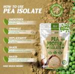 Vanilla Pea Protein Isolate Powder 1kg