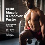 NitroTech Whey Protein Powder with Creatine, Vanilla