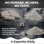 Vegan Creatine Monohydrate 240 Capsules - 3000mg