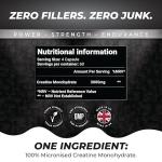 Vegan Creatine Monohydrate 240 Capsules - 3000mg