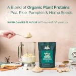 Organic Vanilla Plant Protein Powder with Ginger