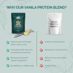 Organic Vanilla Plant Protein Powder with Ginger
