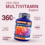 Zipvit 27 Essential Nutrients Vegan Multivitamins