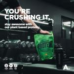 Vegan Protein Powder - Organic 1KG - Low Calorie