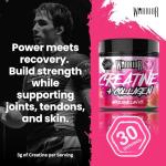 Warrior Creatine and Collagen Powder - Watermelon Ice