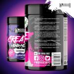 Warrior Creatine Monohydrate Powder 500g - Blazin Berry