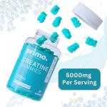 Primo Wellness 5000mg Vegan Creatine Gummies - Berry