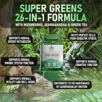 Super Greens Powder Capsules – 26 Superfood Blend
